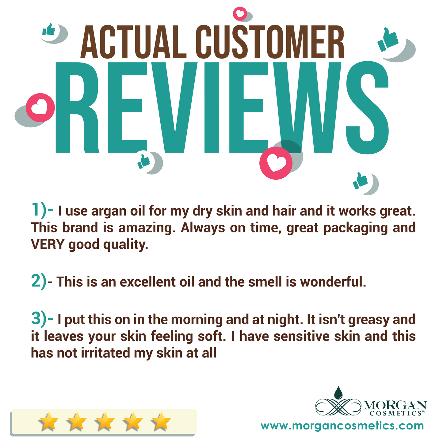 Organic Argan Oil For Hair, Skin and Body 2 oz / 60 ml
