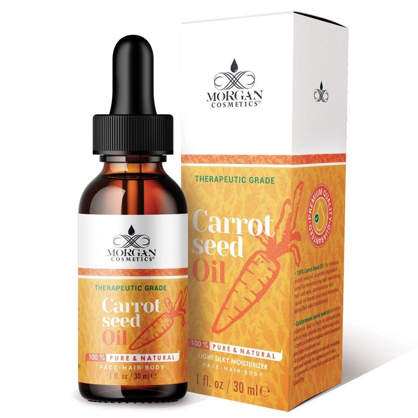100% Pure CARROT SEED OIL Therapeutic Grade Face-Hair-Body 1 oz/30 ml freeshipping - morgancosmeticsofficial