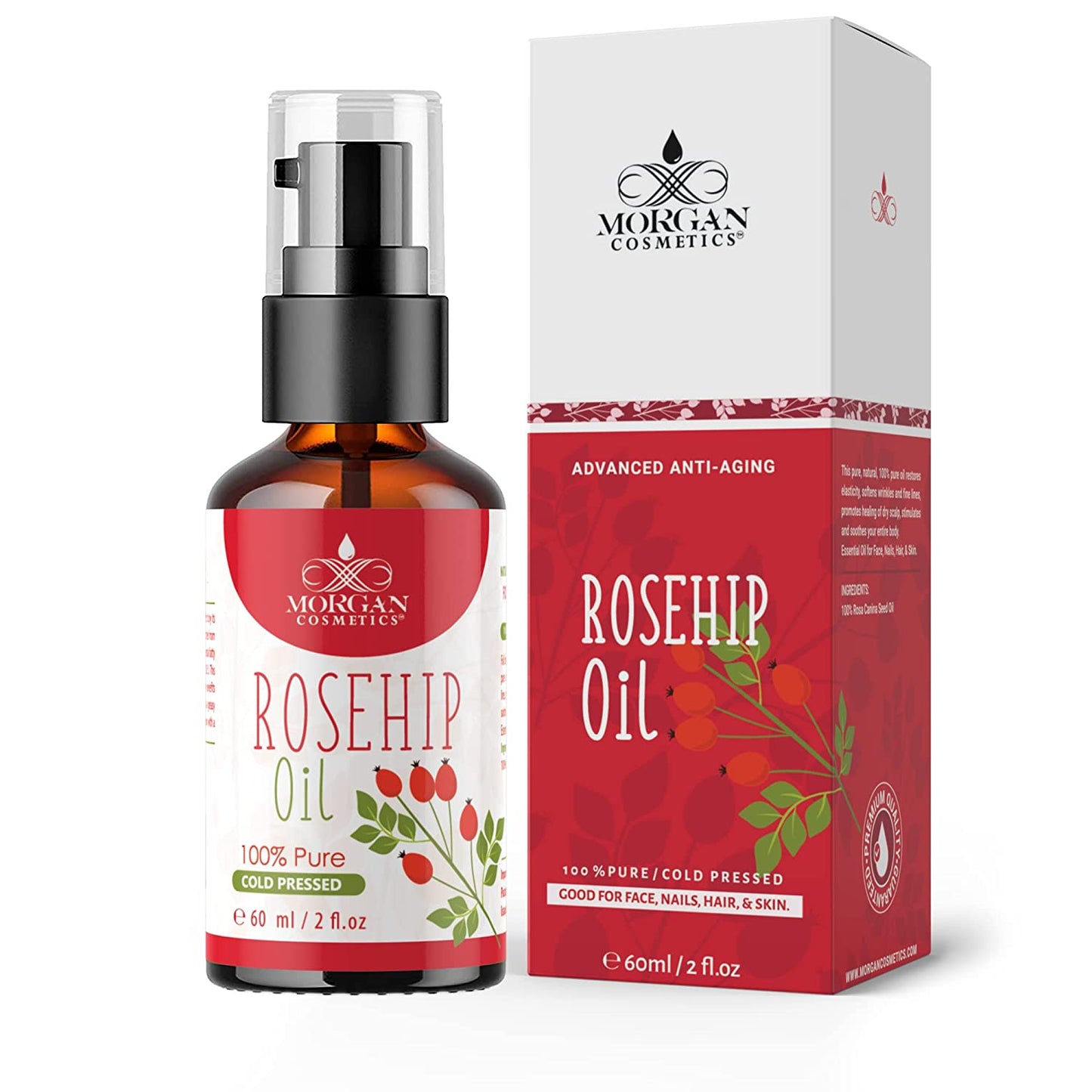 100% Pure Rosehip Oil 2 oz