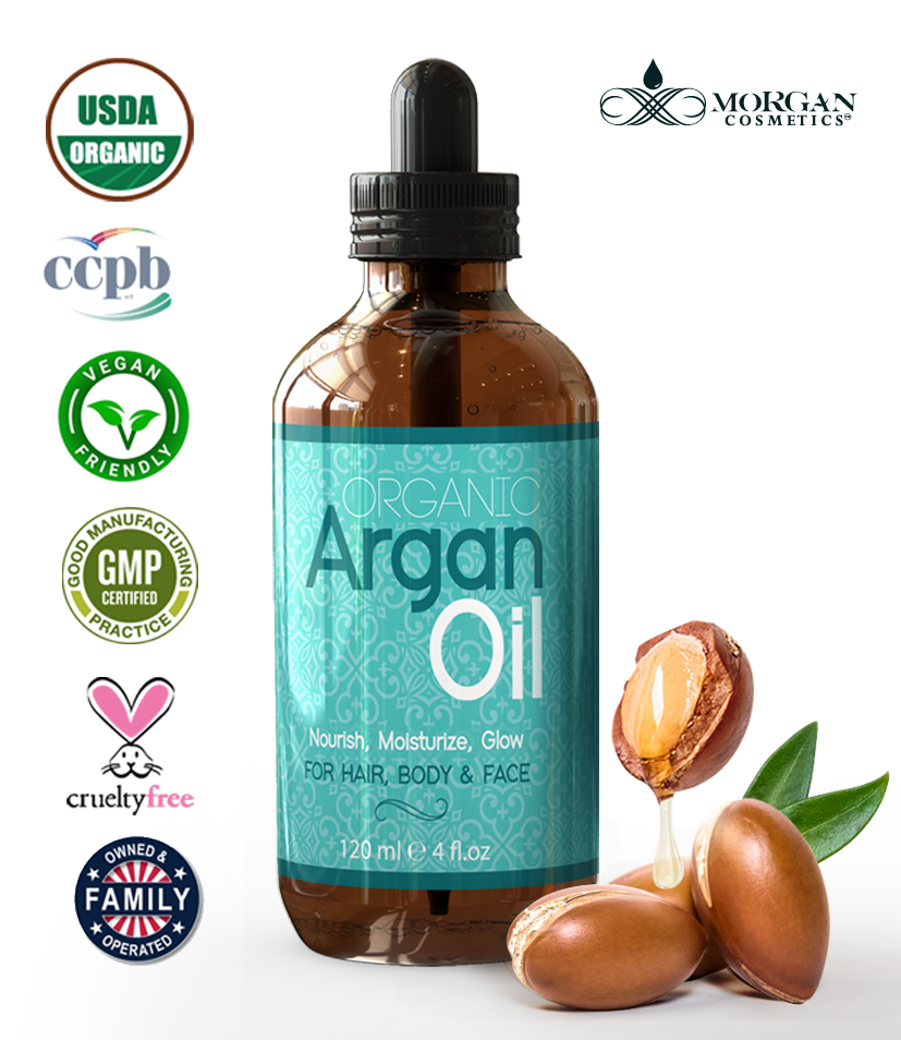 Organic Argan Oil 4 oz freeshipping - morgancosmeticsofficial