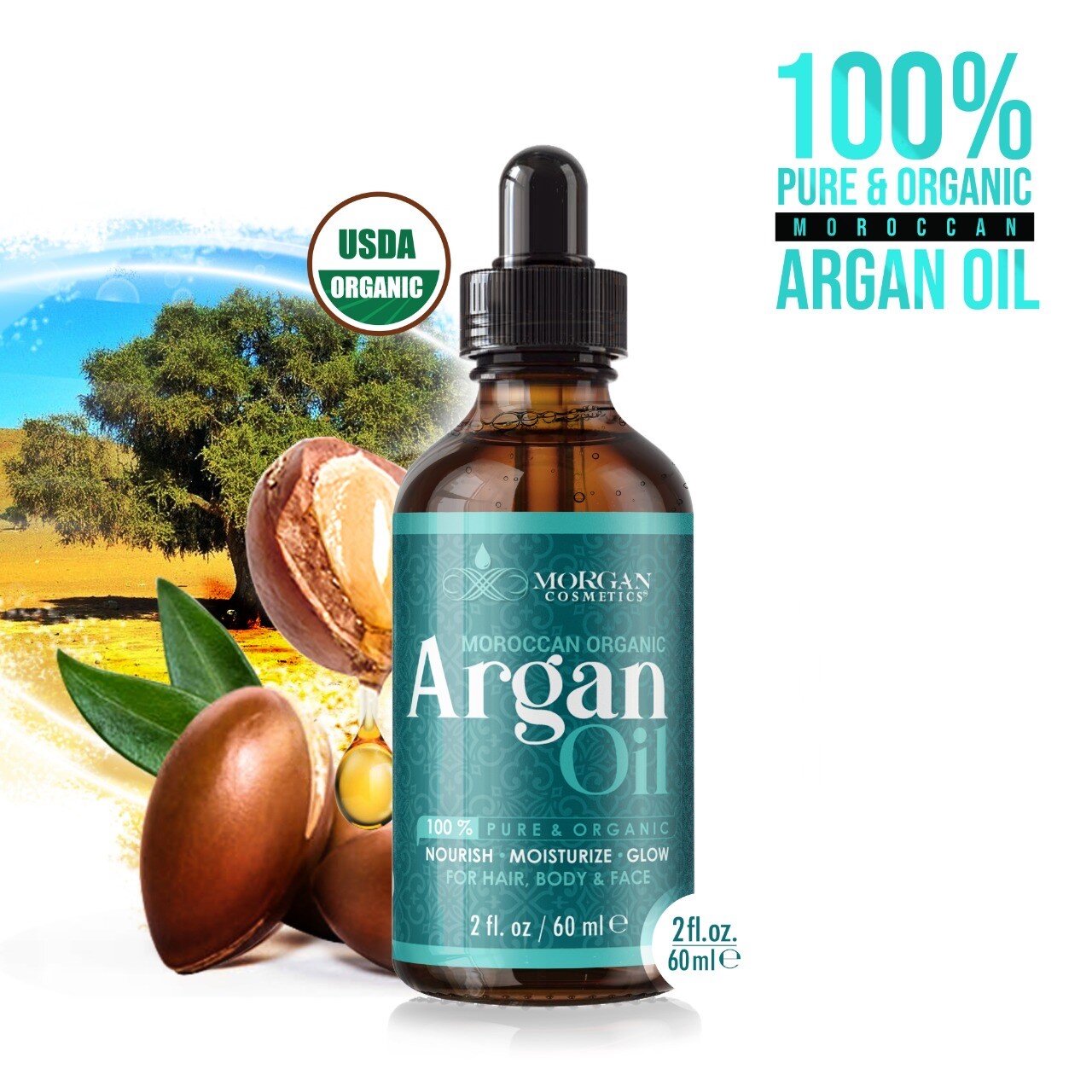 100% Pure Argan Oil freeshipping - morgancosmeticsofficial