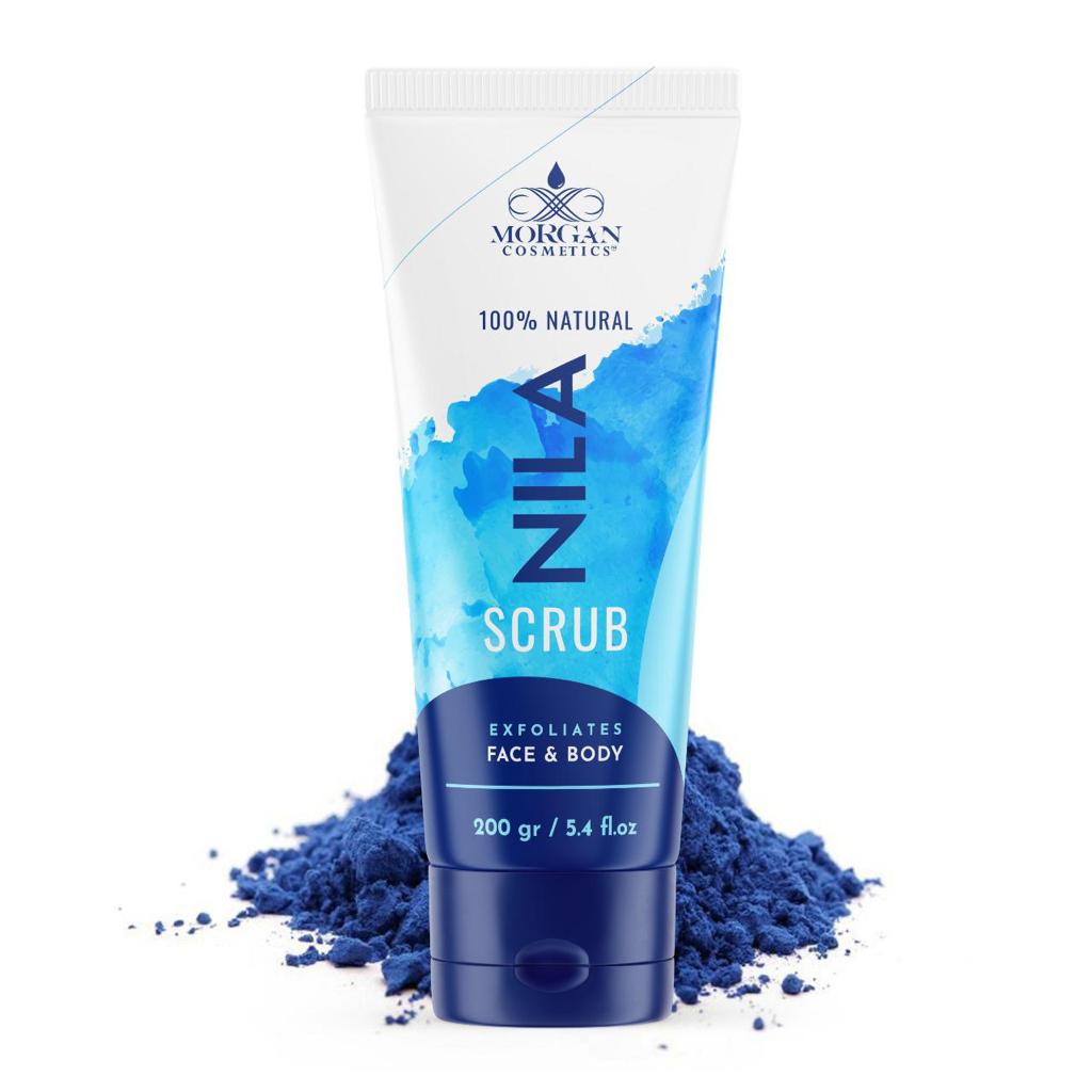 Blue Nila Scrub 100% Natural Deep Skin Cleanser & Lightener 160 gram / 5.64 fl oz