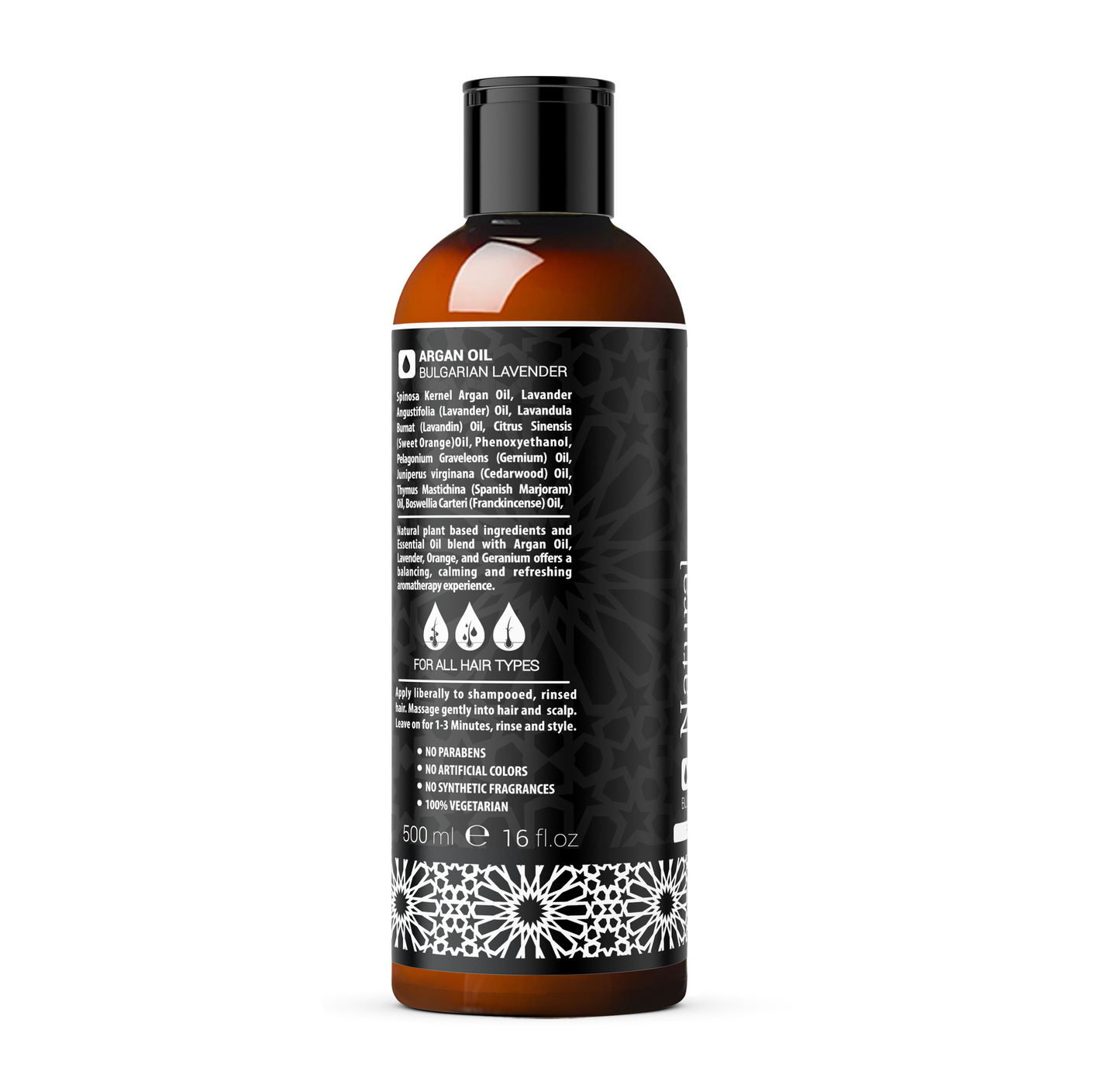 ARGAN NATURAL CONDITIONER LAVENDER 16 OZ freeshipping - morgancosmeticsofficial