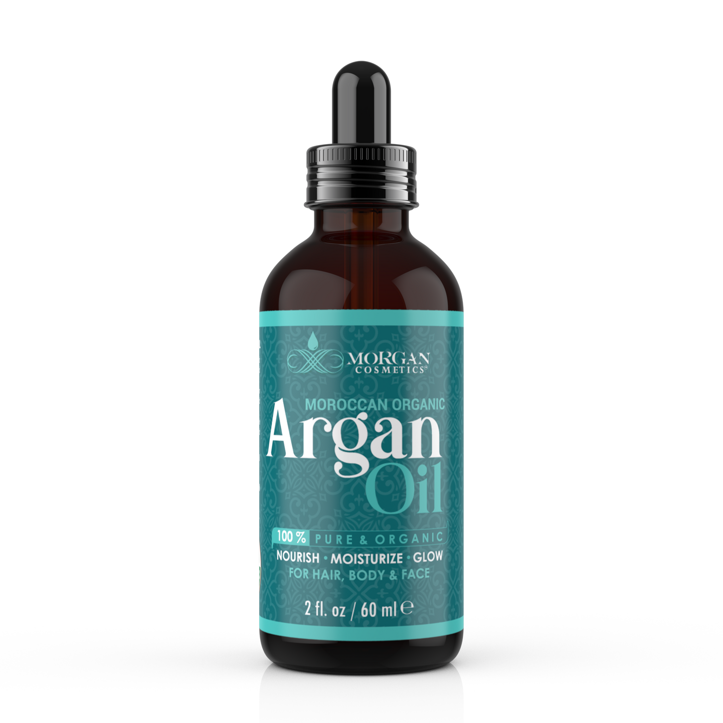 Organic Argan Oil For Hair, Skin and Body 2 oz / 60 ml