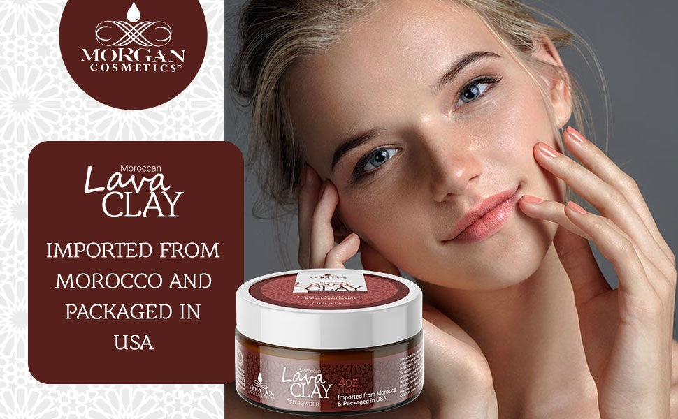 Moroccan Red Lava Clay Mask 100 gram