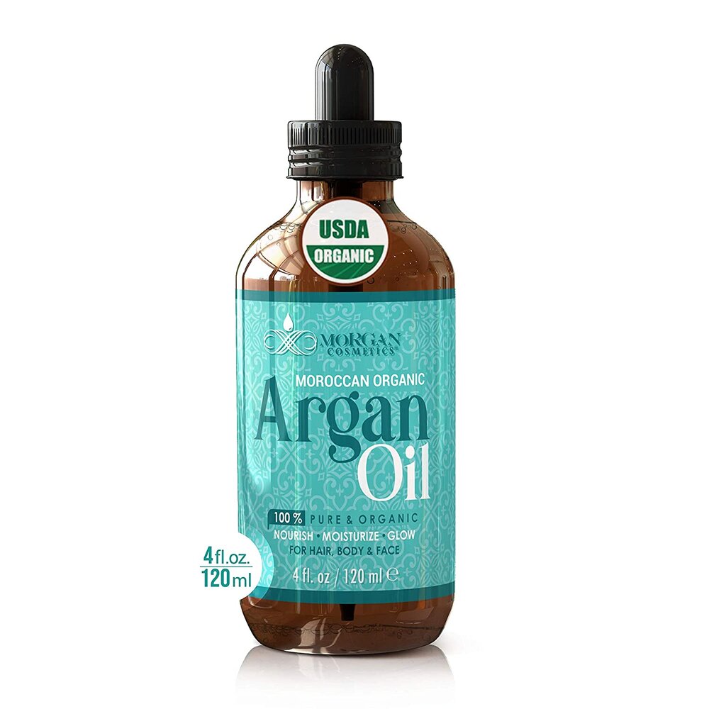 Organic Argan Oil For Hair, Skin and Body 4 oz / 120 ml