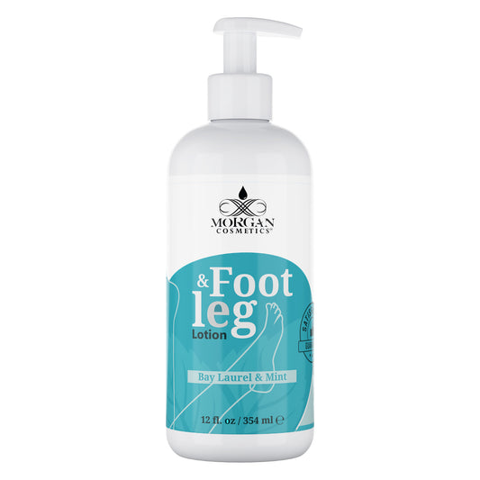 Morgan Cosmetics Foot & Leg Lotion Bay Laurel & Mint 12 oz