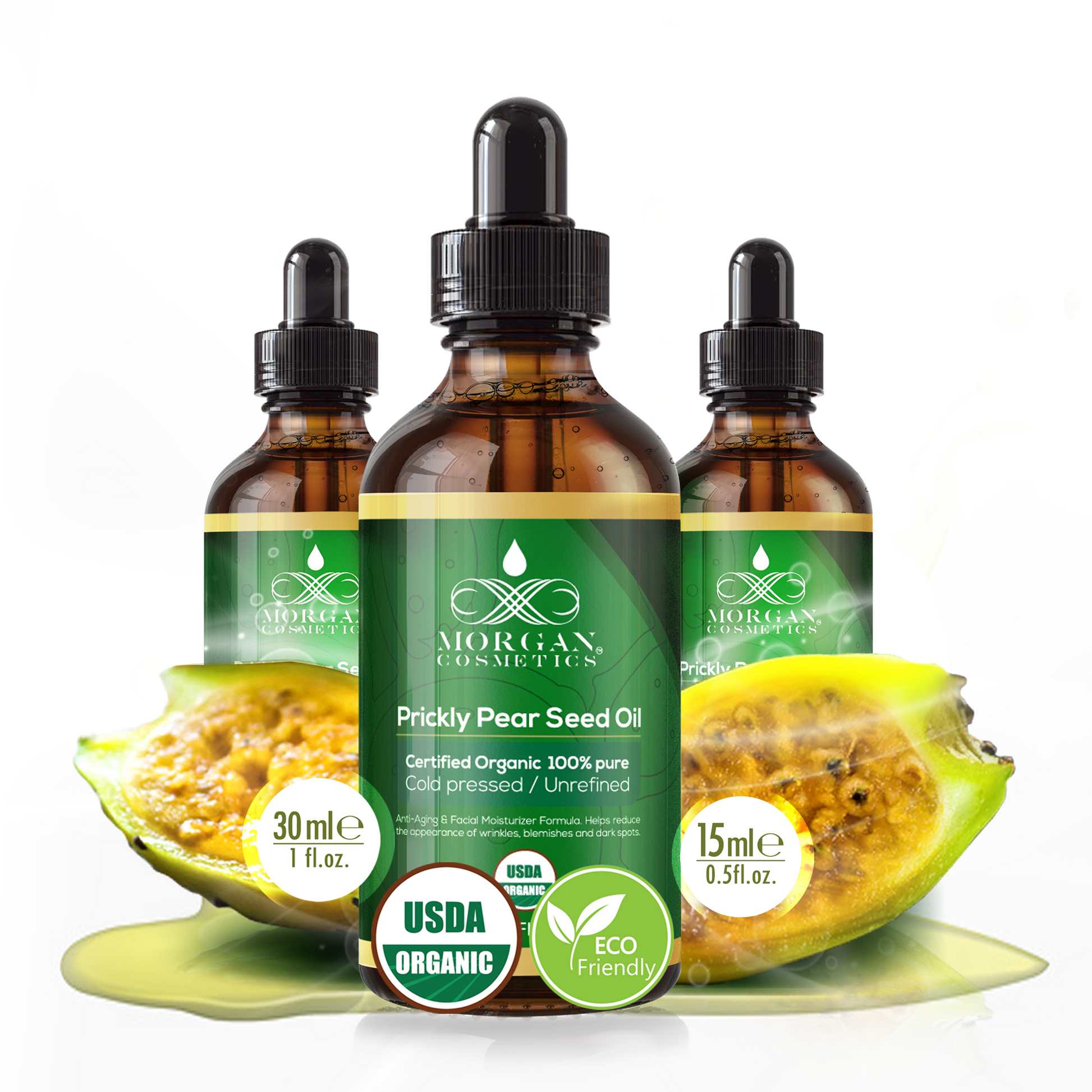 Organic Prickly Pear Seed Oil 1 oz freeshipping - morgancosmeticsofficial