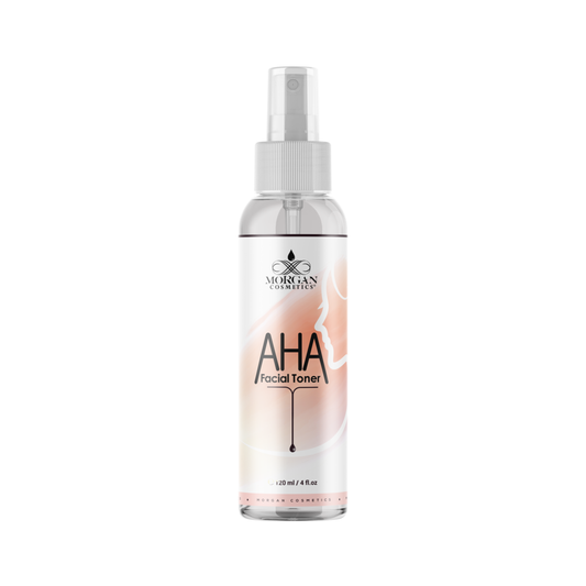AHA Facial Toner 4 oz for Aging Skin - Hydrating Toner for Dry Skin - Face Toner for Acne Prone Skin - Pore Minimizing Toner for Oily Skin - Facial Toner Spray (4 Oz)