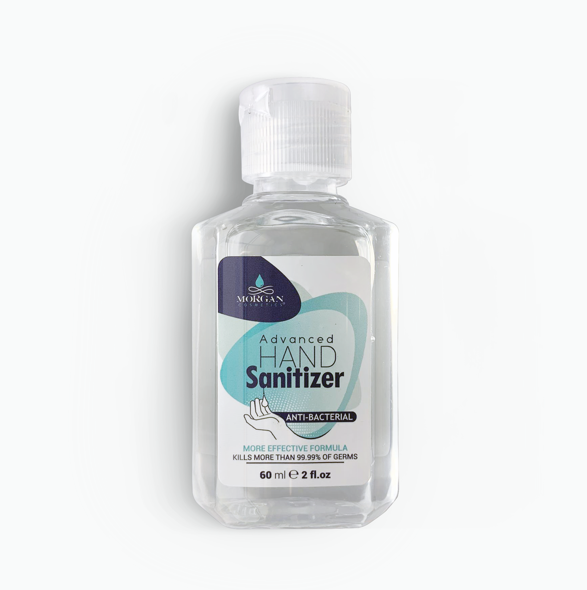Advanced Hand Sanitizer More Effective Formula Kills more than 99.99% of germs 2 FL OZ (60 ml) freeshipping - morgancosmeticsofficial