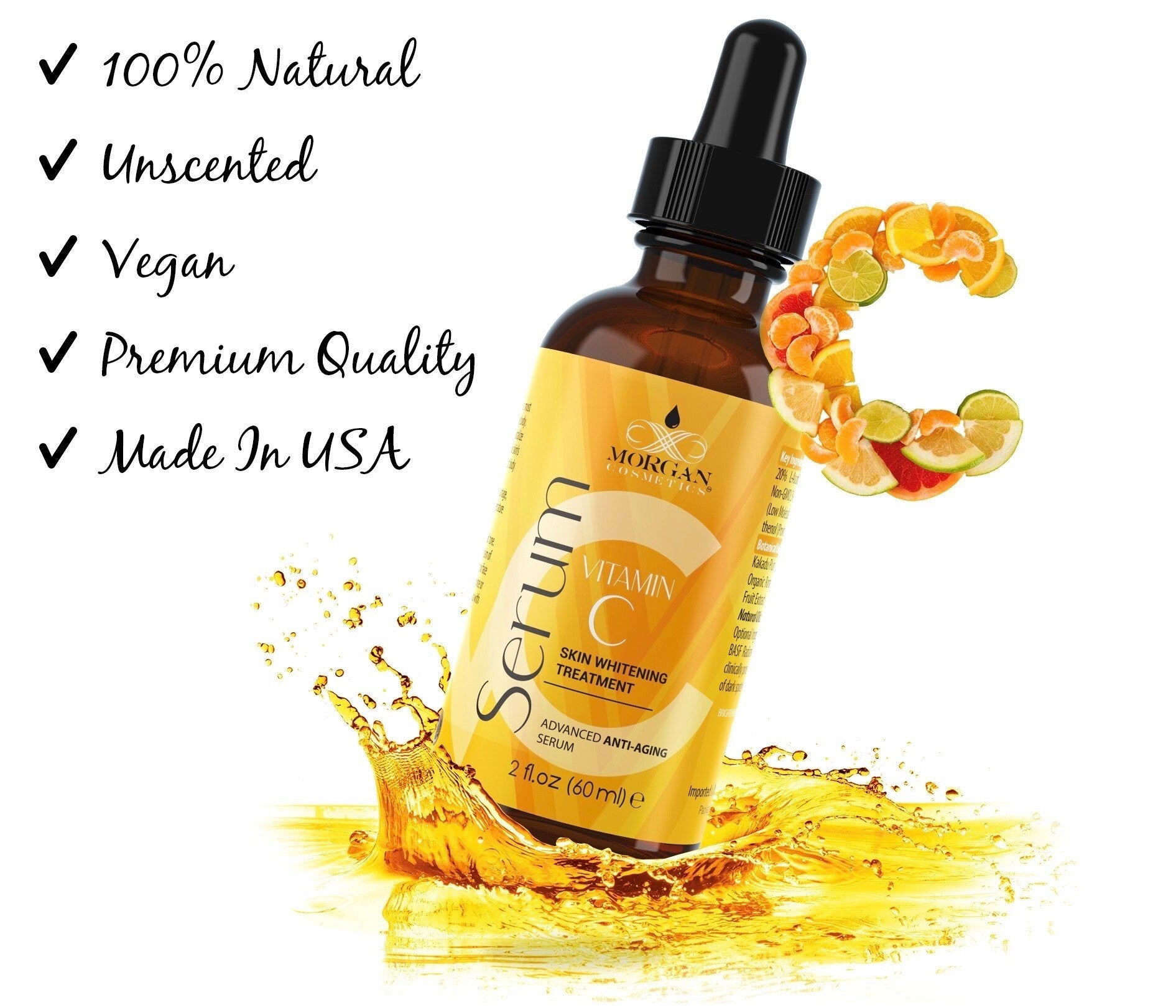 VITAMIN C SERUM 2 OZ freeshipping - morgancosmeticsofficial