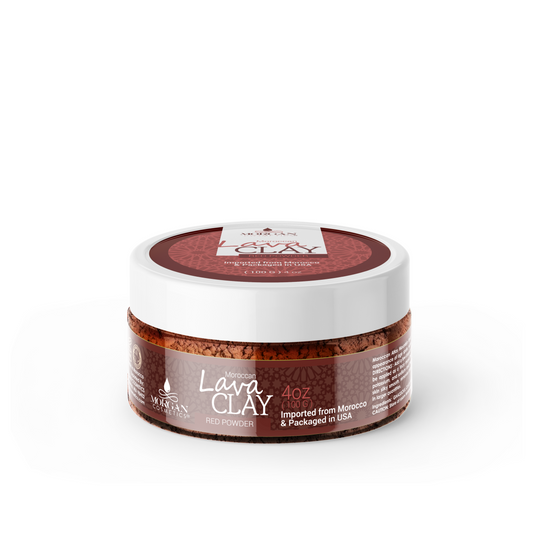 Moroccan Red Lava Clay Mask 100 gram freeshipping - morgancosmeticsofficial