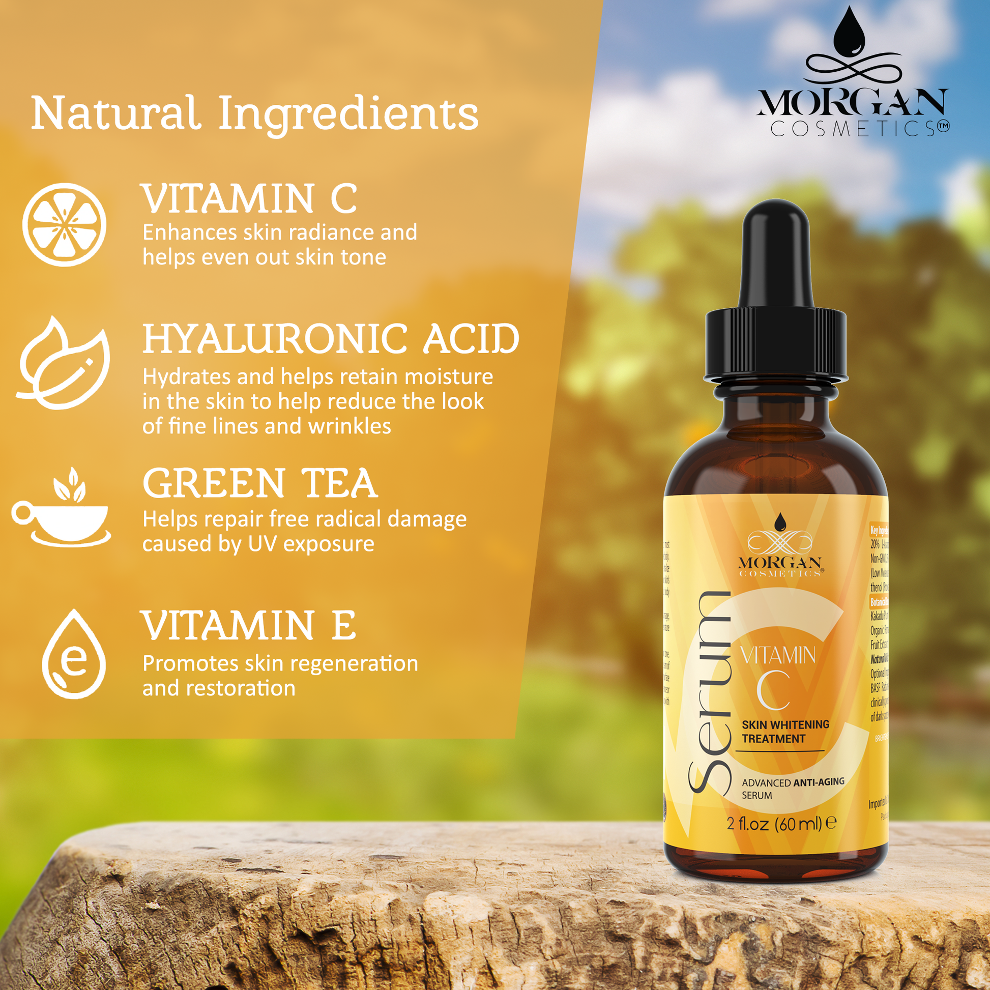 VITAMIN C SERUM 2 OZ freeshipping - morgancosmeticsofficial