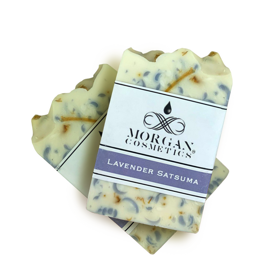 Argan Handcrafted Bar Soap Lavender Satsuma freeshipping - morgancosmeticsofficial
