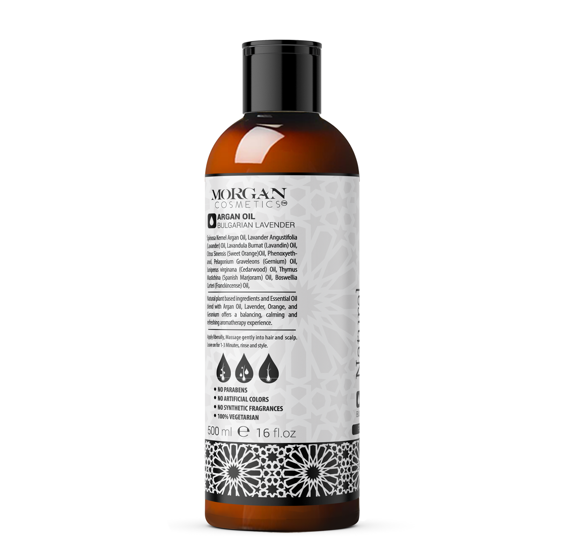 Argan Sulfate Free Shampoo Lavender 16 oz freeshipping - morgancosmeticsofficial