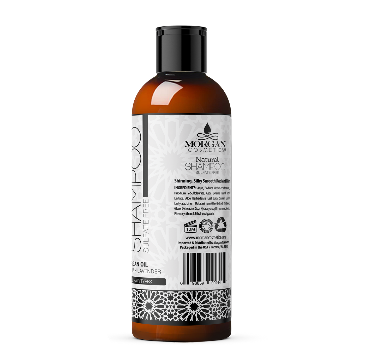 Argan Sulfate Free Shampoo Lavender 16 oz freeshipping - morgancosmeticsofficial
